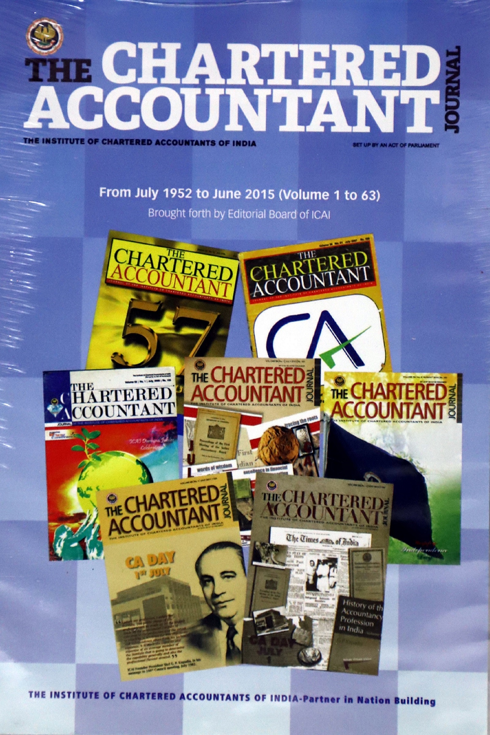 DVD CA Journal July 1952 to June 2015 (Vol. 1 to 63)